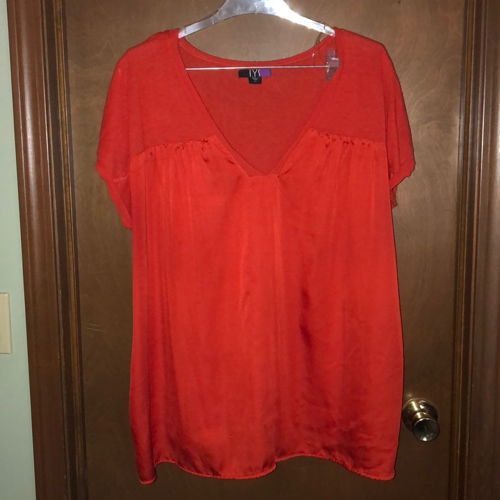 Orange shirt
